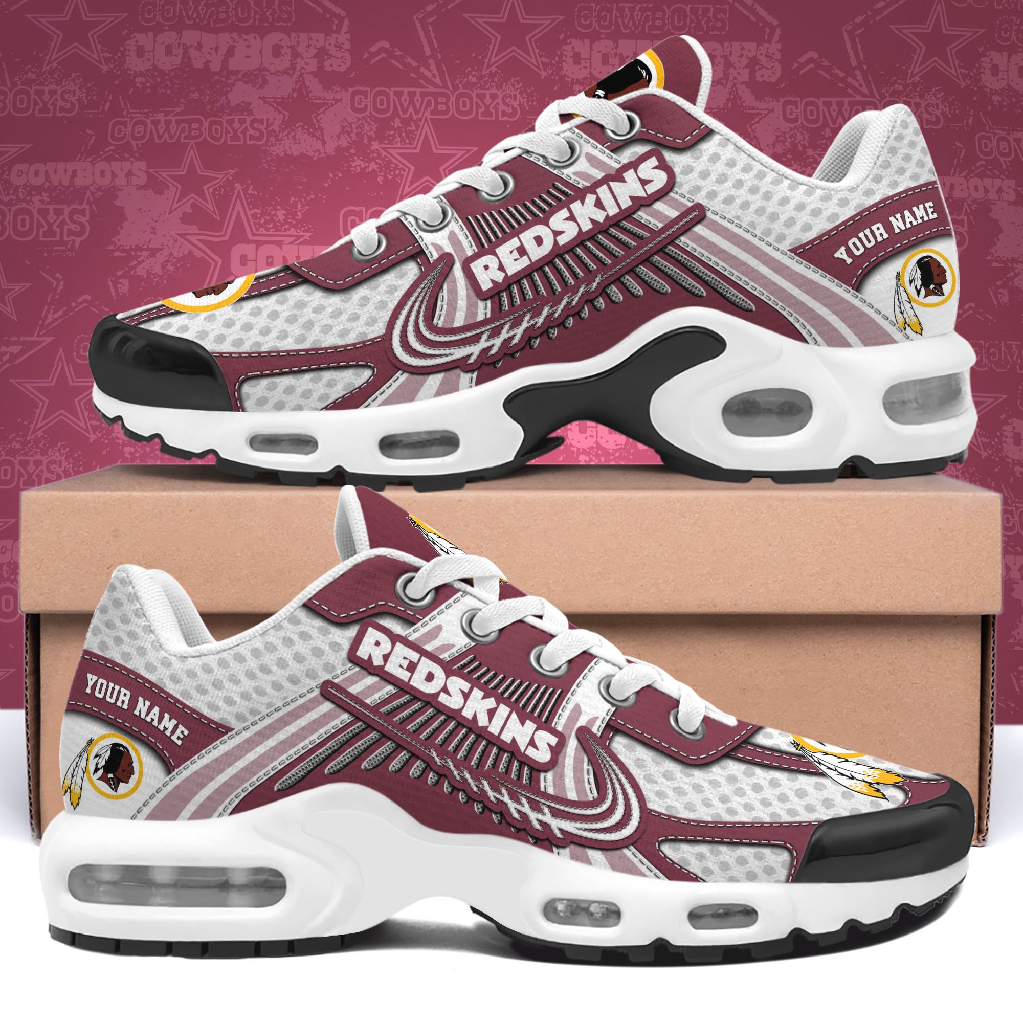 Washington Redskins TN Shoes Custom Your Name, Sport Team Shoes 1 washington redskins tn shoes custom your name sport team shoes 6314 9lto0