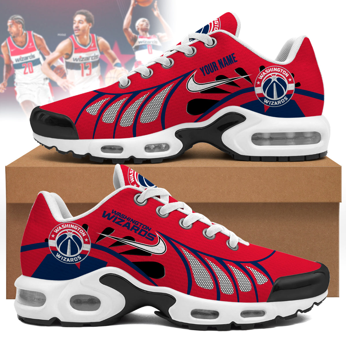 Washington Wizards Personalized Air Max Shoes 