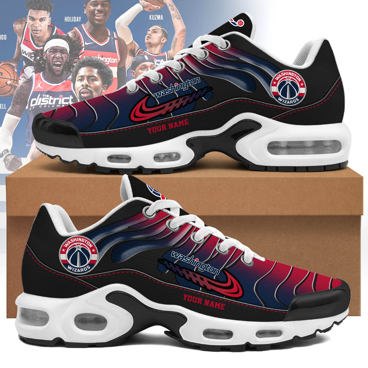 washington wizards personalized air max shoes 7465 h78qe