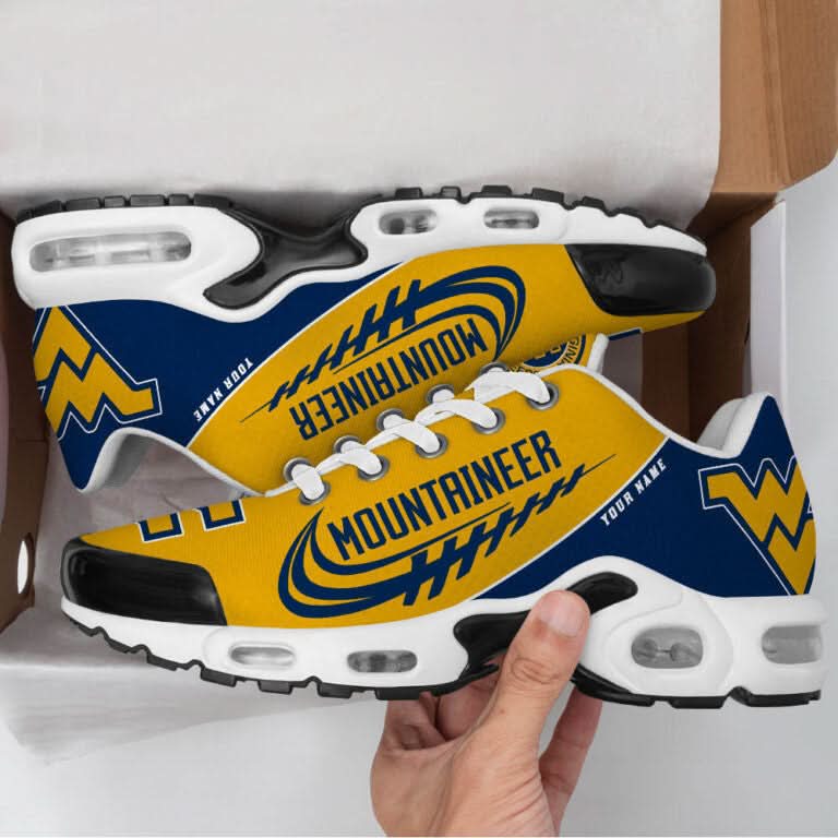 West Virginia Mountaineers-Custom Name-TN Shoes