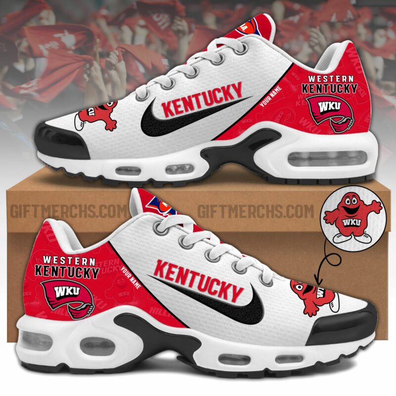 Western Kentucky TN Shoes 2026 Version Custom Name, Shoes For Sport Fan, Sport Gifts PH270